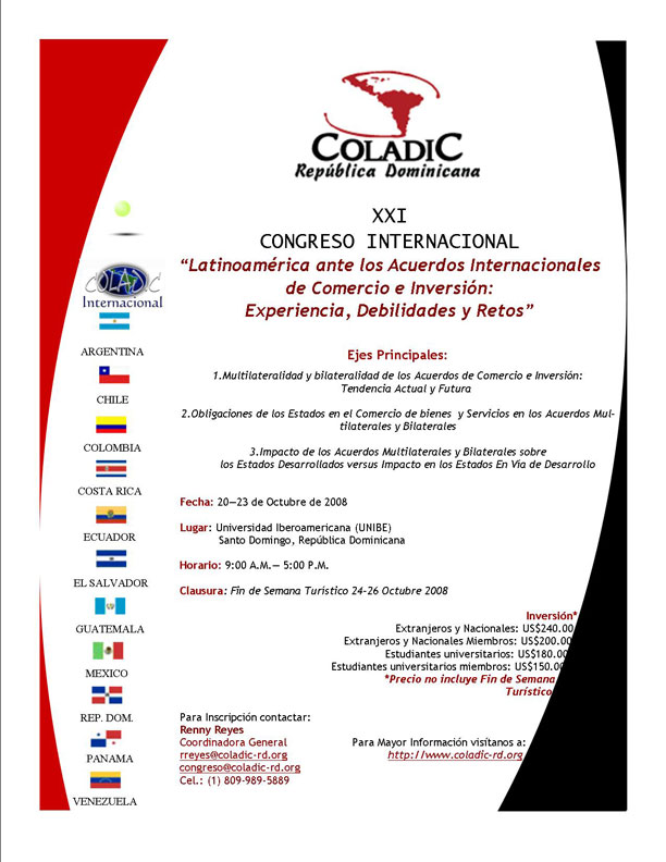 Latinoamerica ante Los Acuerdos Internacionales de Comercio e Inversion: Experiencia, Debilidades y Retos