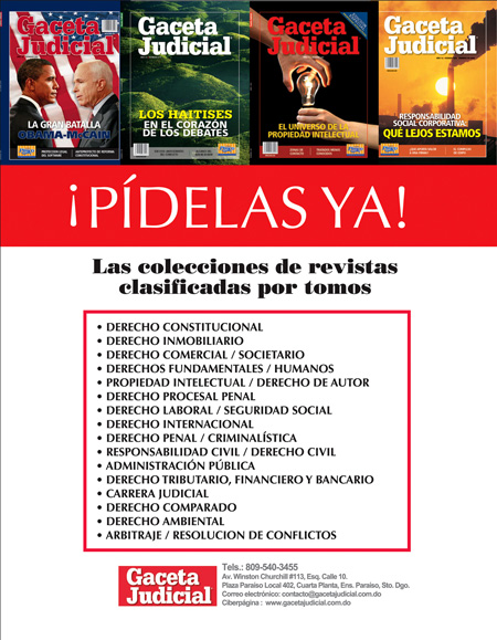 colecciones tematicas gaceta judicial