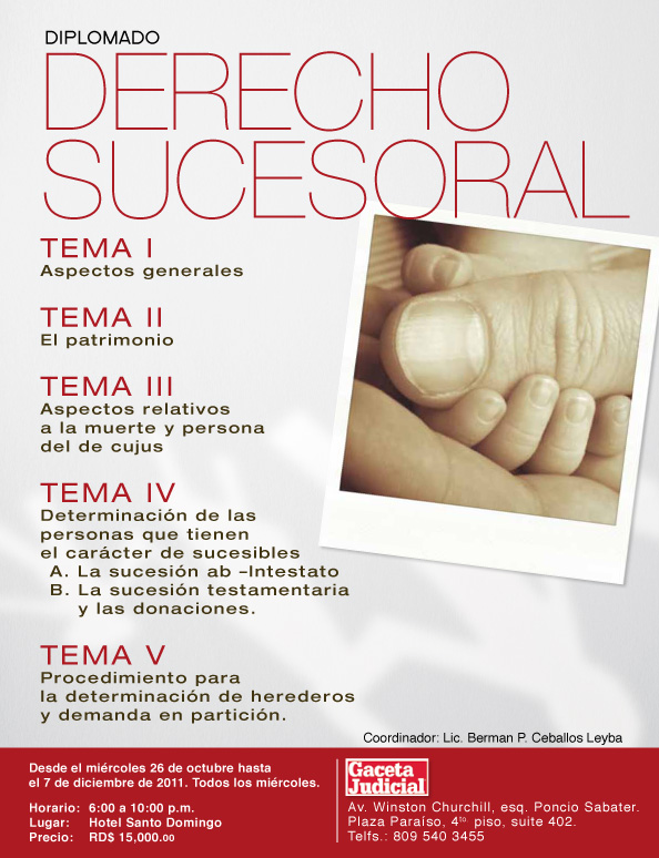 Diplomado Derecho Sucesoral