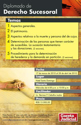 Diplomado de Derecho Sucesoral