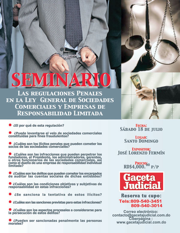 Las regulaciones penales en la ley general de sociedades comerciales y empresas de responsabilidad limitada