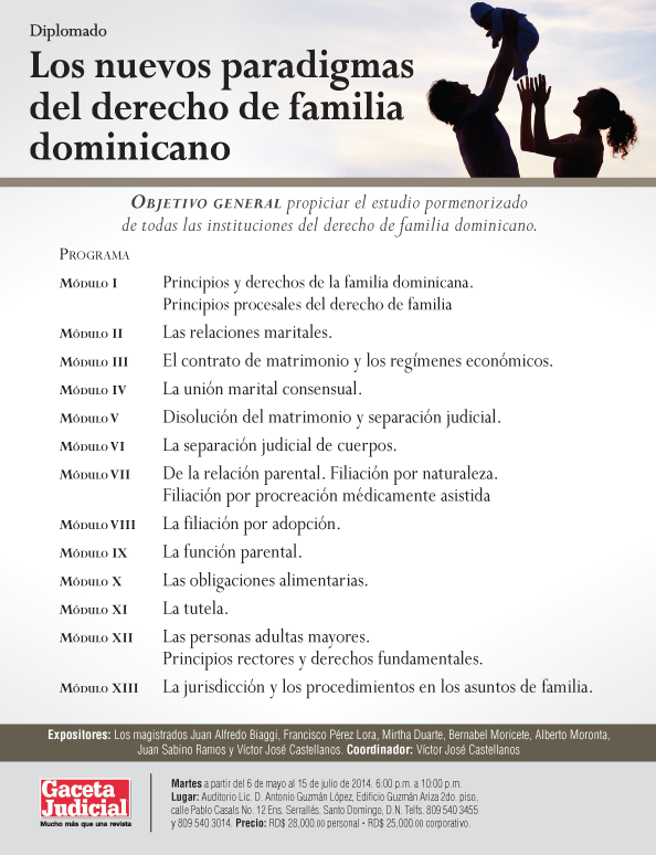 los nuevos paradigmas del derecho de familia dominicano