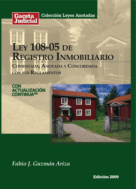 Ley 108-05 de Registro Inmobiliario