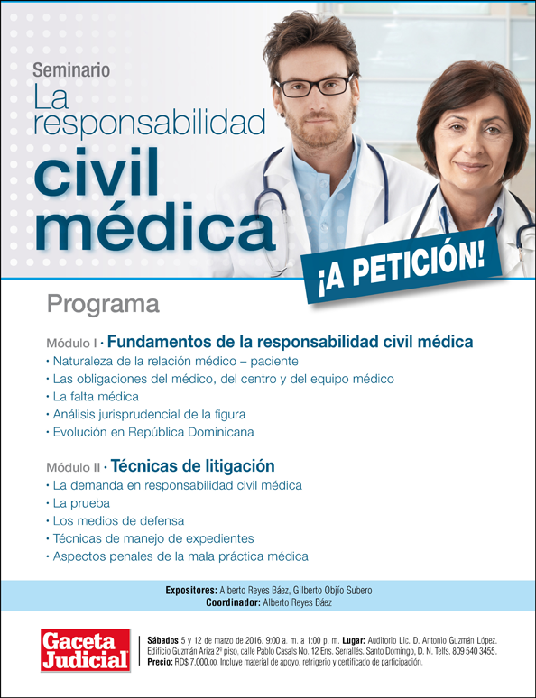la responsabilidad civil medica