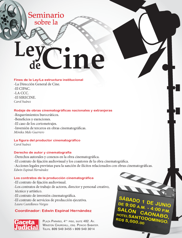 seminario sobre la ley de cine