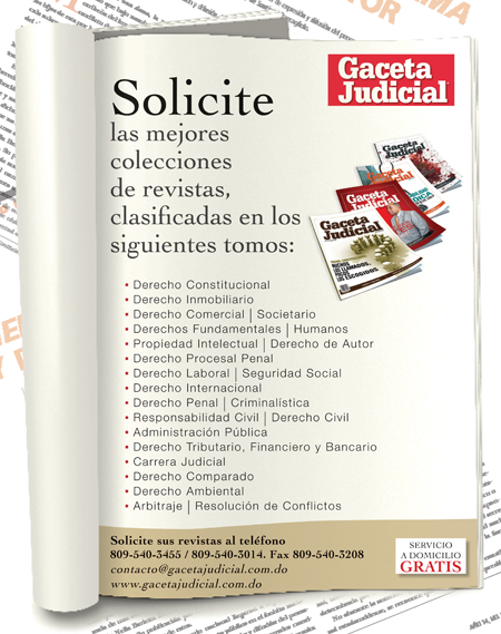 colecciones de revistas en gaceta judicial